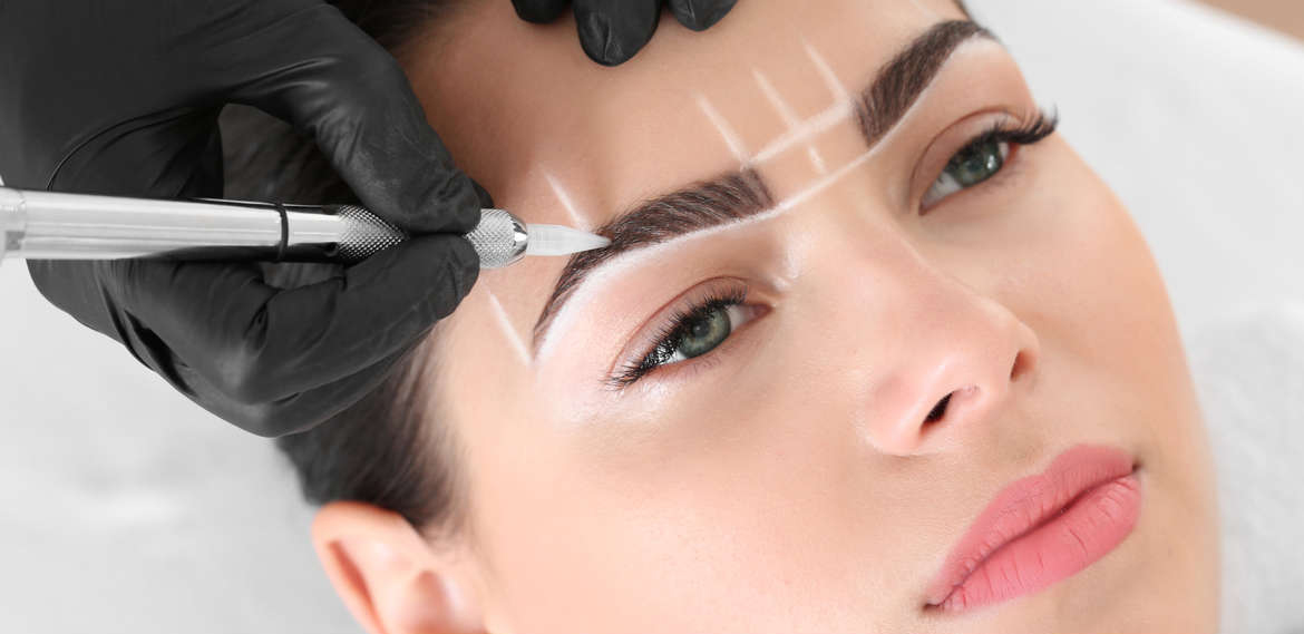 Permanent Make up of Eye Brows at iBROW ahmedabad