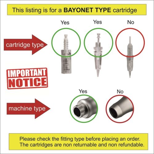 Nano Cartridge for BB Glow 10mm round - Suitable for Dr Pen Ultima A6, A7, MyM, and Similar Dermapen Devices - Image 4