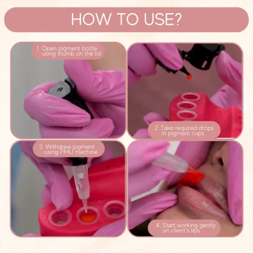 How to use ibrow Orange Liquid Pigment for Eyebrows, Liner, Lips - (5ml Bottle)