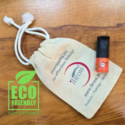 Eco Friendly ibrow Orange Liquid Pigment for Eyebrows, Liner, Lips - (5ml Bottle)