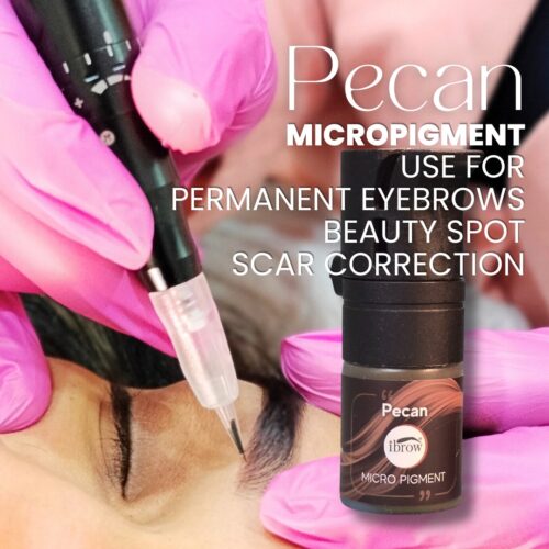 ibrow Permanent Makeup Pecan Liquid Pigment for Brows & Vitiligo - Image 5