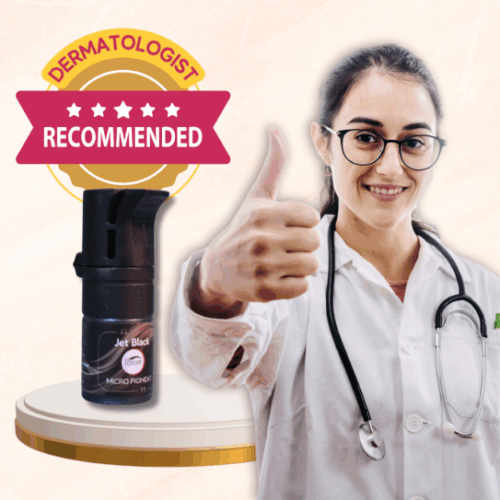 ibrow Jet Black Micropigment Ink For Eyebrow, Scalp, Eyeliner Permanent Makeup For Indian Skin in Leak Proof Bottle (5ml) - Image 7