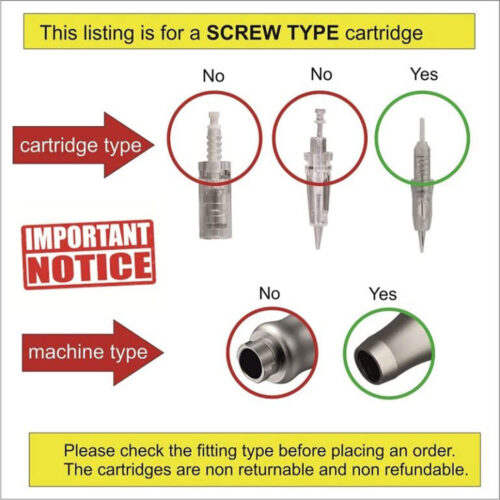 5RL-5 Pin PMU Machine Cartridges - 0.30 mm (Screw Type) (Box of 10 Pcs) - Image 2