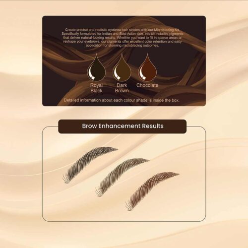 Various Colour of Microblading 7