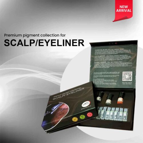 Premium Pigment Collection For Scalp/Eyeliner