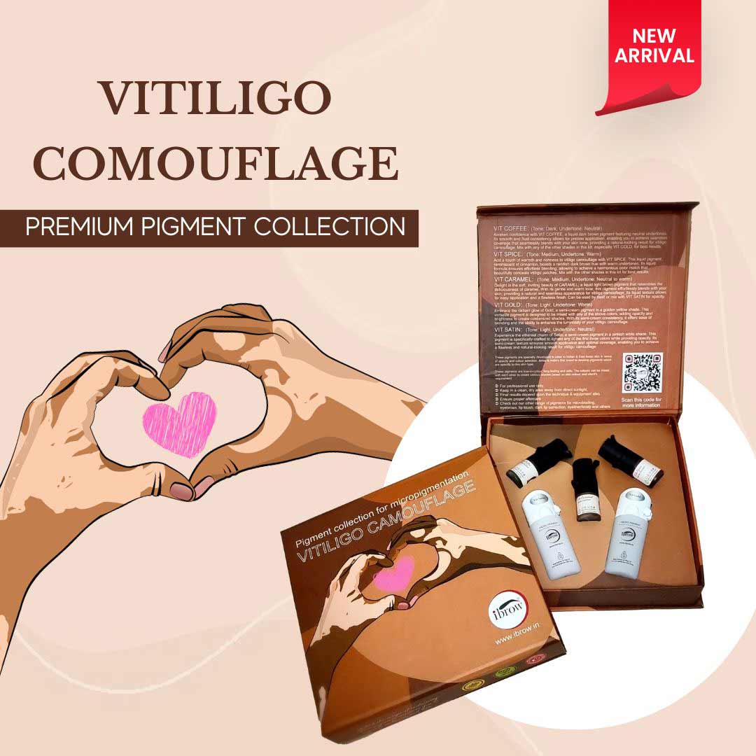 New Arrival Vitiligo Comouflage Premium Pigment Collection