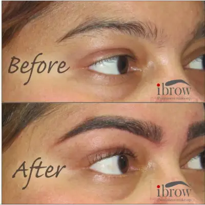 Before and After: Achieve flawless brows with Permanent Eyebrow Makeup