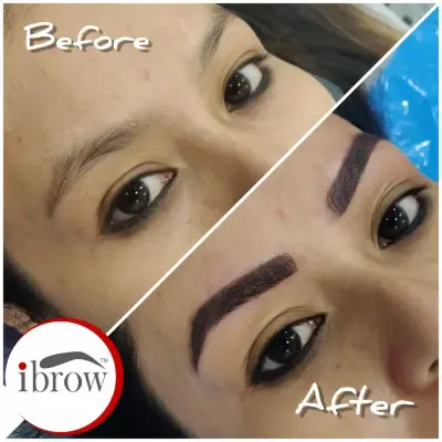 Before and After: Perfectly shaped, long-lasting eyebrows with Permanent Makeup