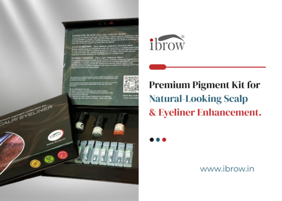 Premium Pigment Kit: The Secret to Natural-Looking Scalp and Eyeliner Enhancements