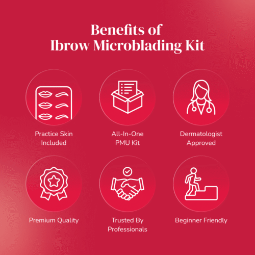ibrow - Microblading High-Quality Professional Tools Kit for Professionals & Beginners - Image 2