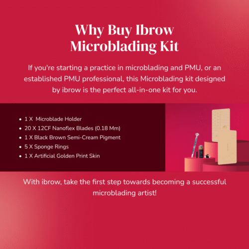 ibrow - Microblading High-Quality Professional Tools Kit for Professionals & Beginners - Image 3