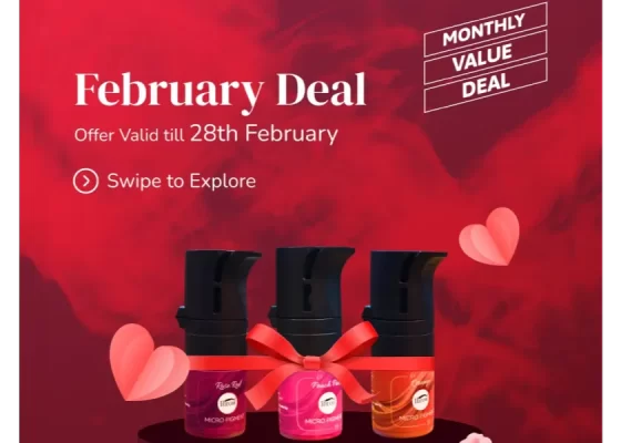 Monthly Value Deal for February: The Perfect Combo of PMU Lip Pigments