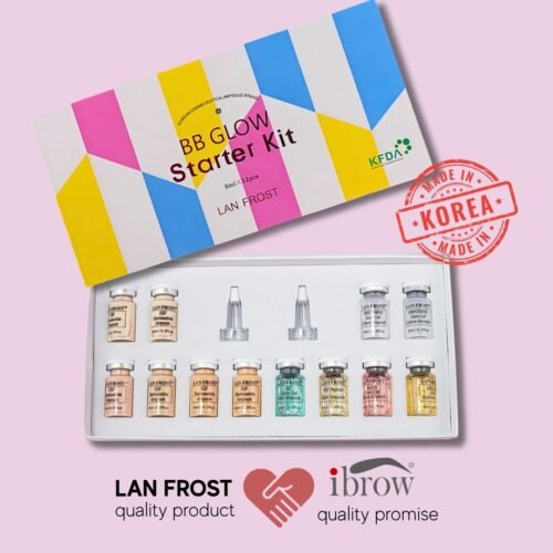 ibrow 12 pc Lanfrost BB Glow Kit for Permanent Facial Treatment - Image 10