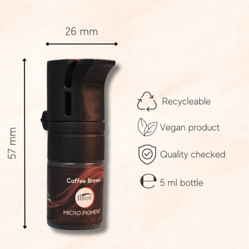 ibrow Coffee Brown Liquid PMU Pigment - Image 2