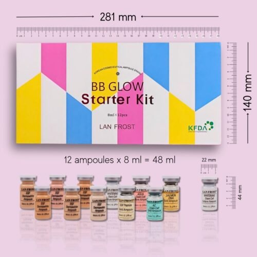ibrow 12 pc Lanfrost BB Glow Kit for Permanent Facial Treatment - Image 8