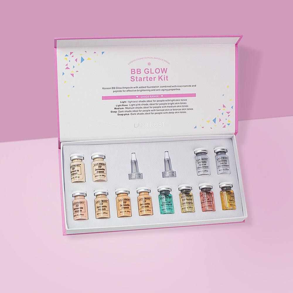 ibrow 12 pc Lanfrost BB Glow Kit for Permanent Facial Treatment